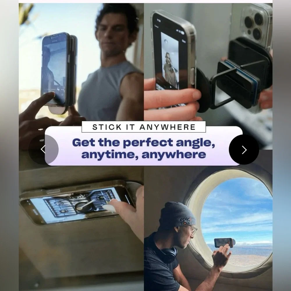 NEW Flipstik Pro Multi-Surface Mount, Grip & Stand
